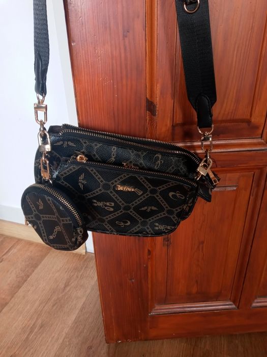 Torebka 3 czesci zlaczone listonoszka Braz