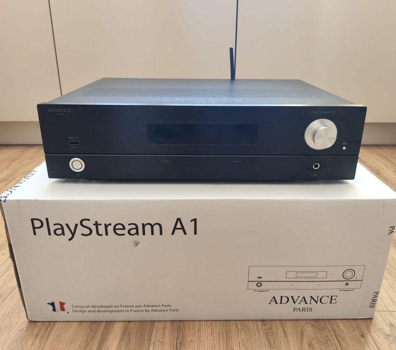 Wzmacniacz stereo klasa AB Advance Paris PlayStream A1 HDMI ARC Spotif