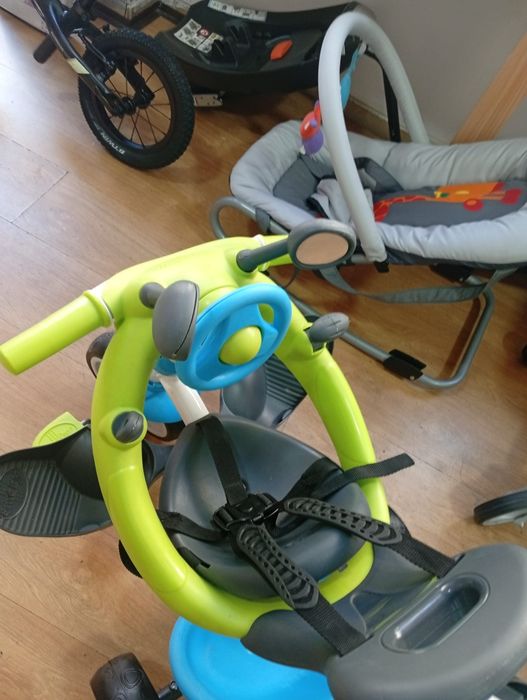 Triciclo evolutivo smoby com pala