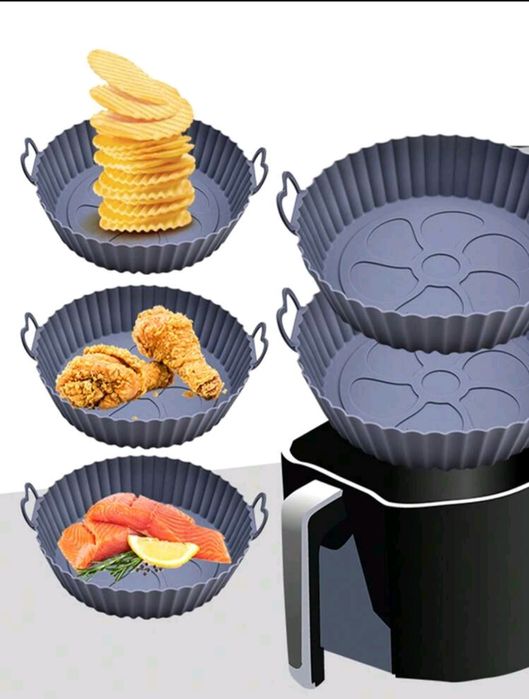 Formas de silicone para air fryer 3,8 litros
