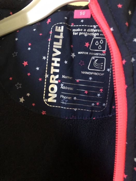 Куртка софтшел C&A NORTНVILLE  для дівчинки  р 98