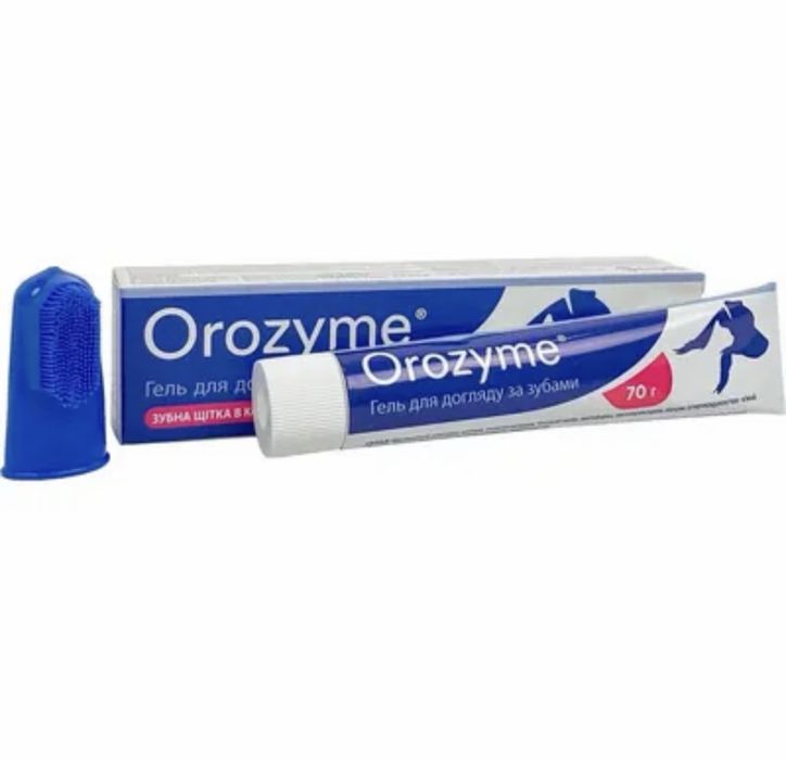 Зубная паста OROZYME Орозим от зубного камня для собак и котов