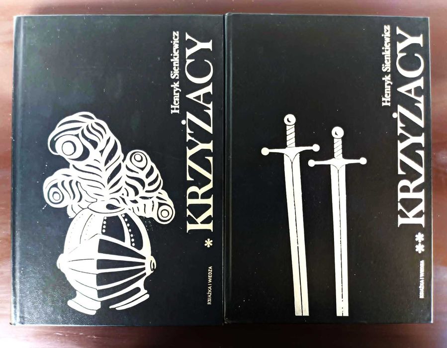 Henryk Sienkiewicz Krzyżacy Tom I i II stan bardzo dobry 1988