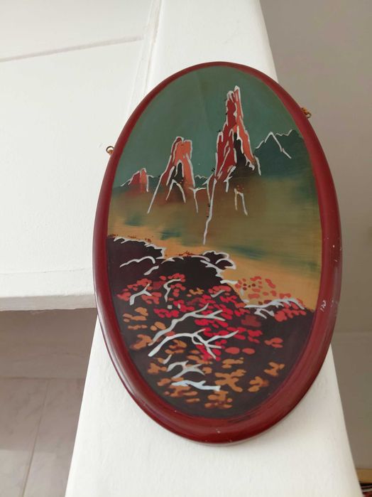 Quadro de Parede Pintado à Mão