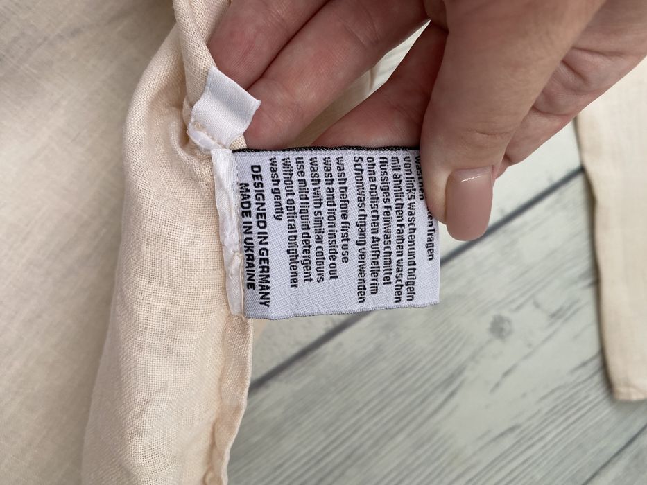 Нова жіноча льняна блуза 100% льон backstage L(12)40