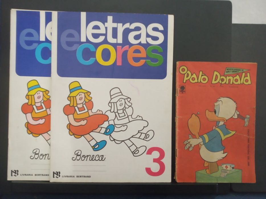 Livros de BD, educativos e p/ pintar