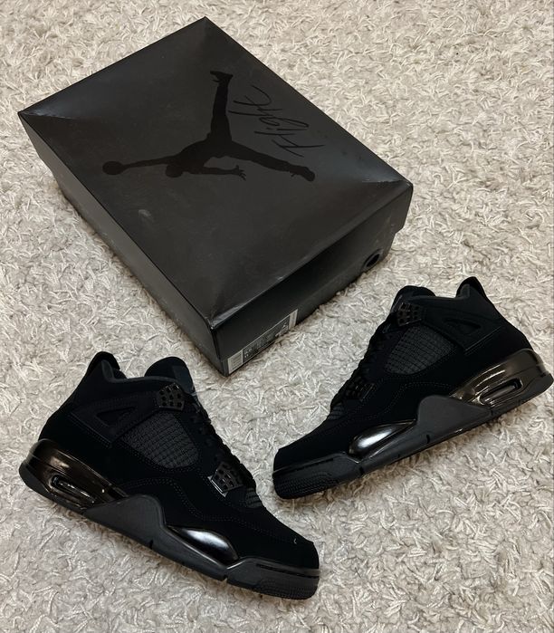 Кросівки Nike Air Jordan 4 Retro Black Cat - CU1110-010