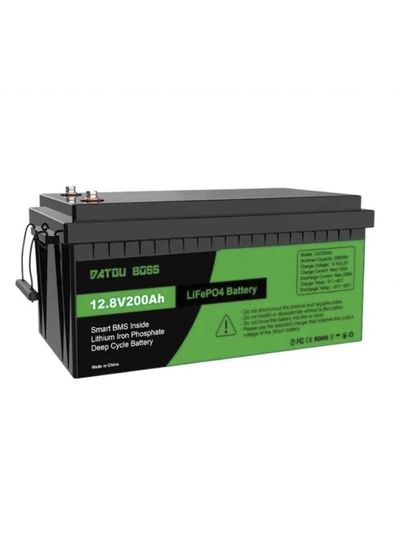 Акумулятор DATOU BOSS LiFePO4 12,8V-200Ah 2,56 кВт) BMS для ДБЖ