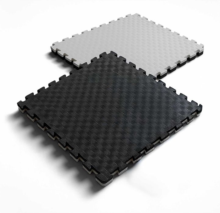 Mata piankowa PUZZEL POJEDYNCZY 1x1m 2.5cm dywan pod sprzęt do ćwiczeń