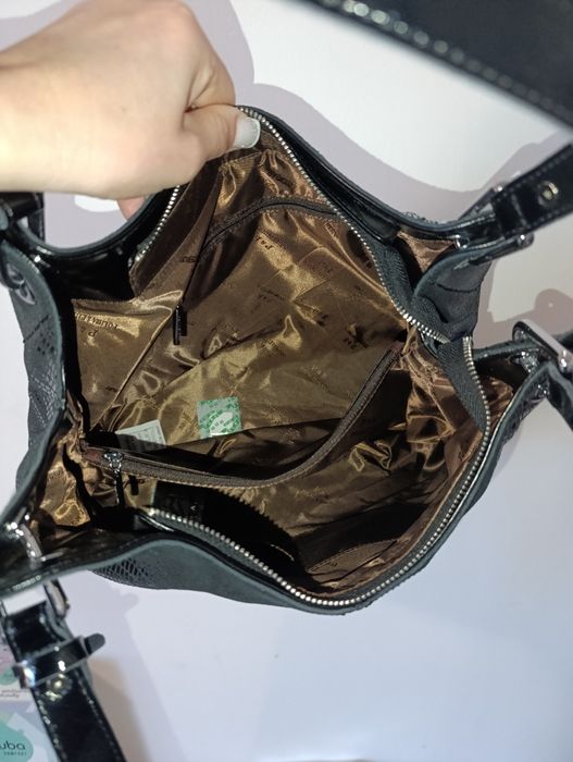 Шкіряна сумочка від Polina& Eiterou А4