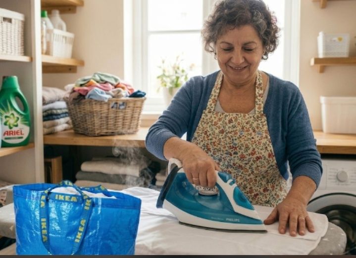 Tenho a solução para si passo roupa domicílio