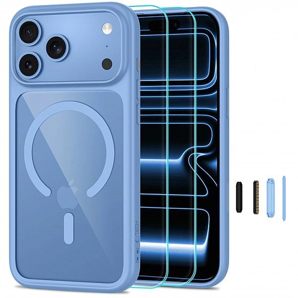 Tech-Protect Magone Magsafe Cc + Glass 2-Pack Iphone 17 Pro / 18 Pro L