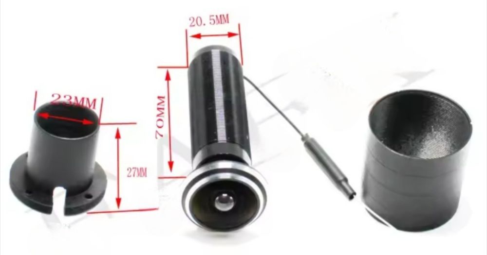 (НОВЫЙ) HQcam XJD-105C Охранная мини WiFi IP камера дверной глазок