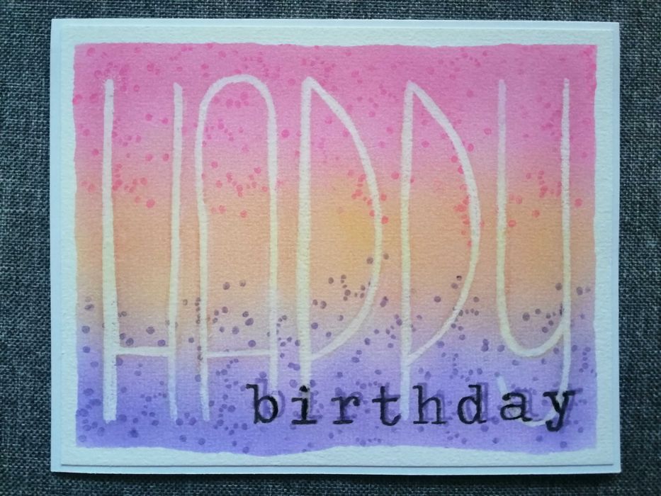 kartka urodzinowa ręcznie robiona