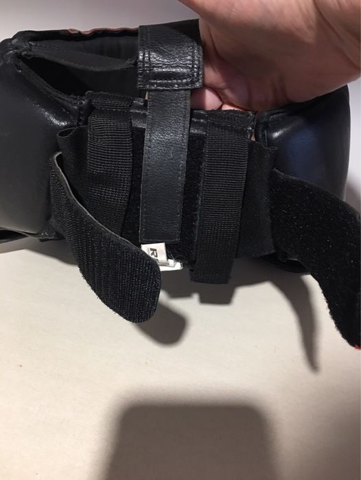 Шлем RDX фирменный натуральная кожа размер универсальный бокс