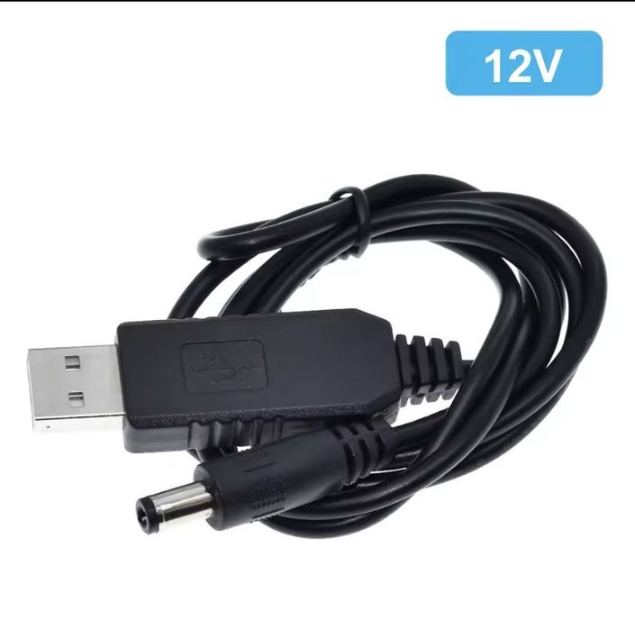 USB кабель преобразователь с 5в на 12в.
