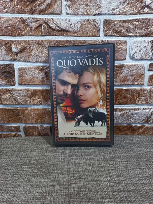 Kasety vhs wideo video. Quo Vadis VHS. Bdb stan.