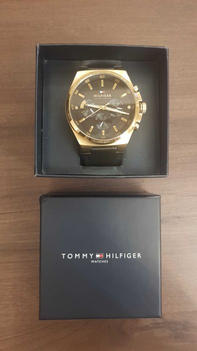 Zegarek złoty Tommy Hilfiger