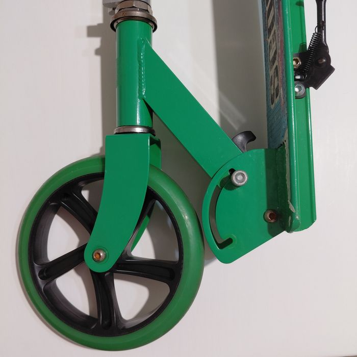 Самокат Scooter зелений, складний, б/в