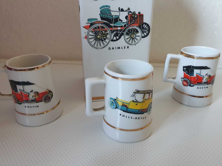 Garrafa para Gin com 3 Copos - vintage