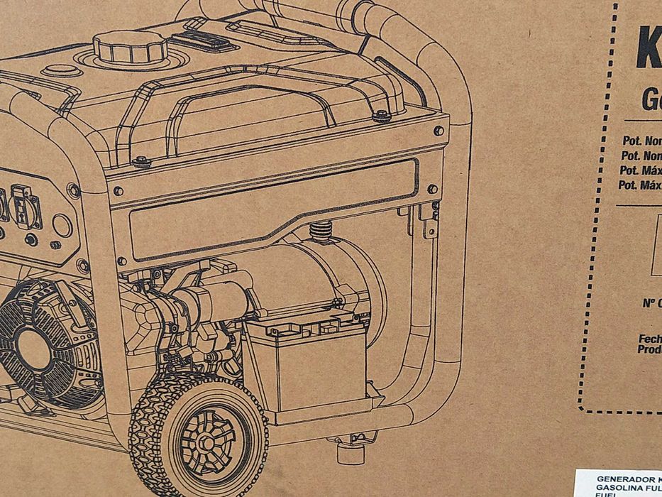 Генератор  KOMPAK К10000ТЕТ-DF 10кВА 230/400В ГАЗ и Бензин(Германия)