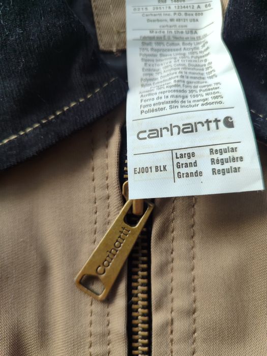 Casaco Carhartt Detroit Reworked Bege