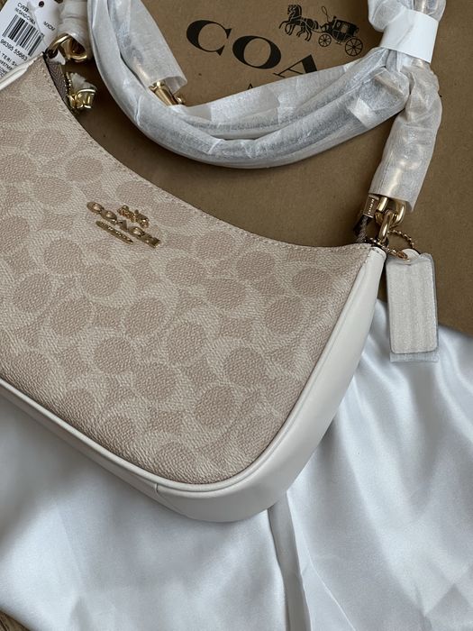 Сумка Coach Teri оригінал бежева