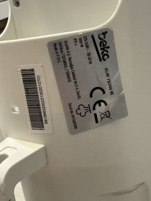 Odkurzacz pionowy mopujacy beko Vet&dry vcw 70340W