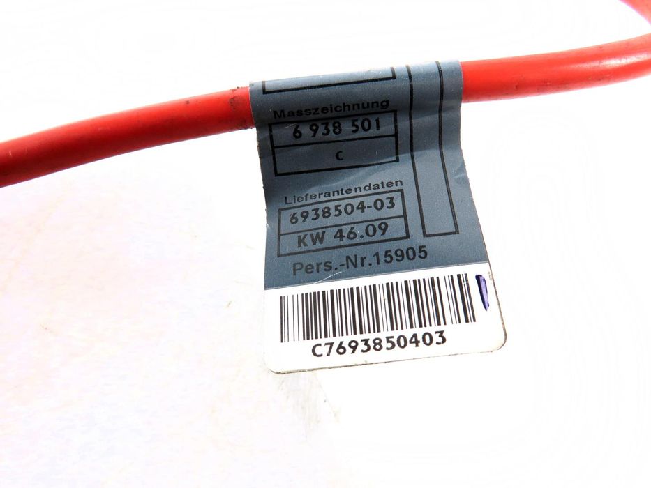 Cabo Positivo De Bateria Bmw 3 Ref: 61126938504/6938501 2004 - 2013
