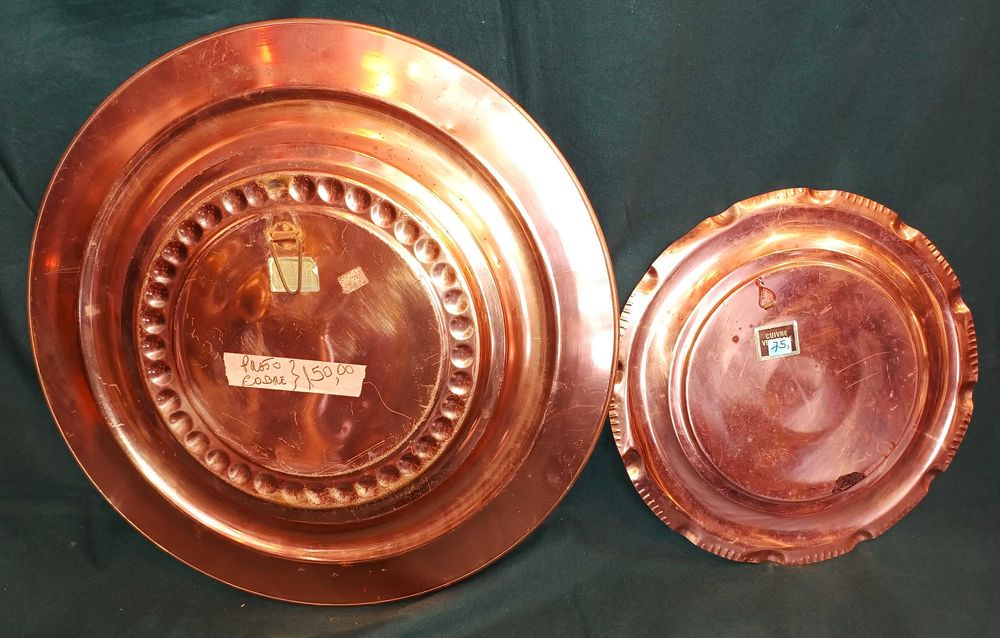 Pratos Cobre Pendurar