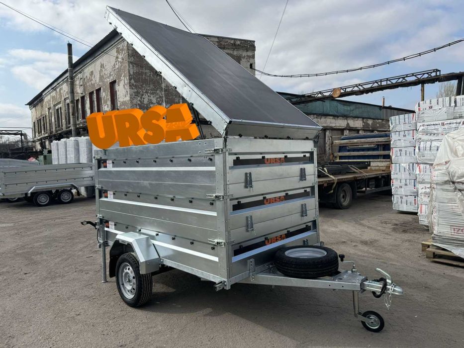 Причіп 2500х1500. Додаткові борти.