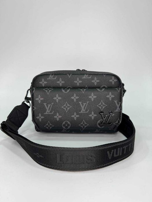 Чоловіча сумка Louis Vuitton через плече Луі Вітон LV месенджер