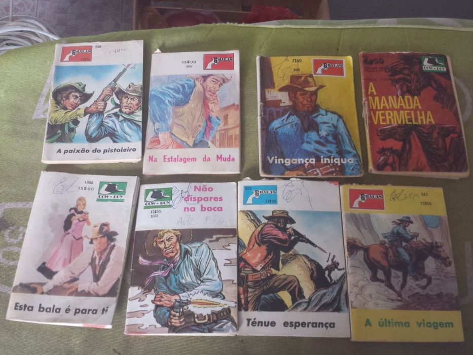 Livros de bolso (cowboys)