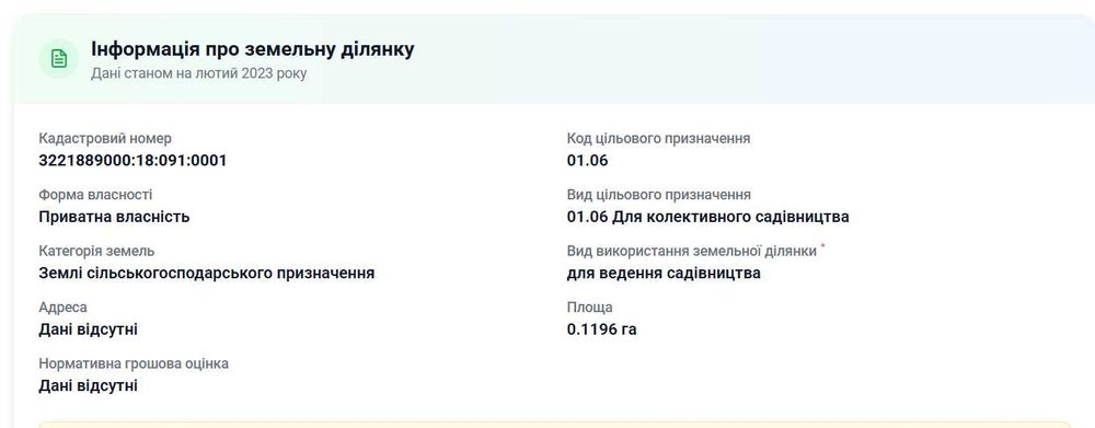 Ділянка з усіма комунікаціями в садовому товаристві, 45 км від Києва