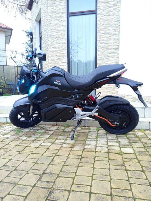 Електробайк Nitron 2800Wt Права не треба Электро мотоцикл 2800W Grey_c