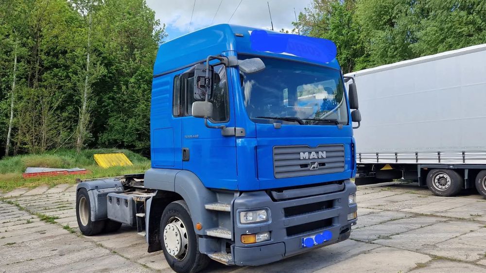 MAN TGA18.440 MANUAL  Hydraulika!