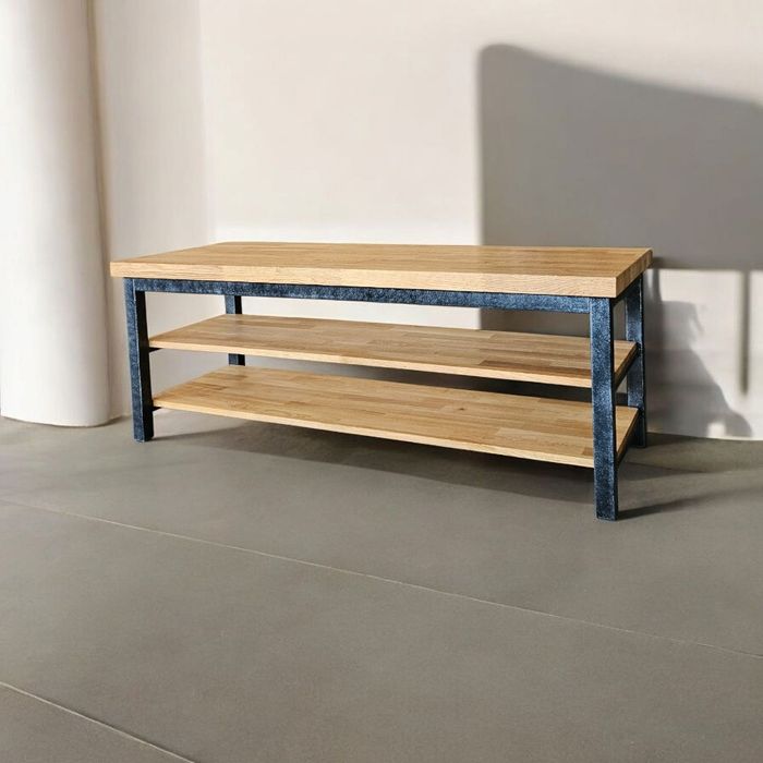 Stolik audio szafka RTV 100% drewna dębowego