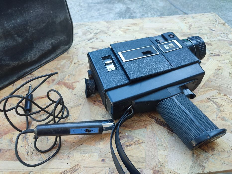 Máquina de filmar antiga
