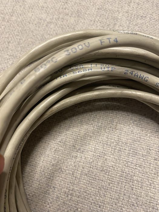 Cabo UTP Cat 5 com 10mts