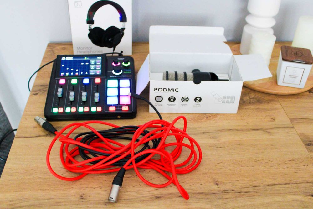 Studio podcastów Rodecaster Duo