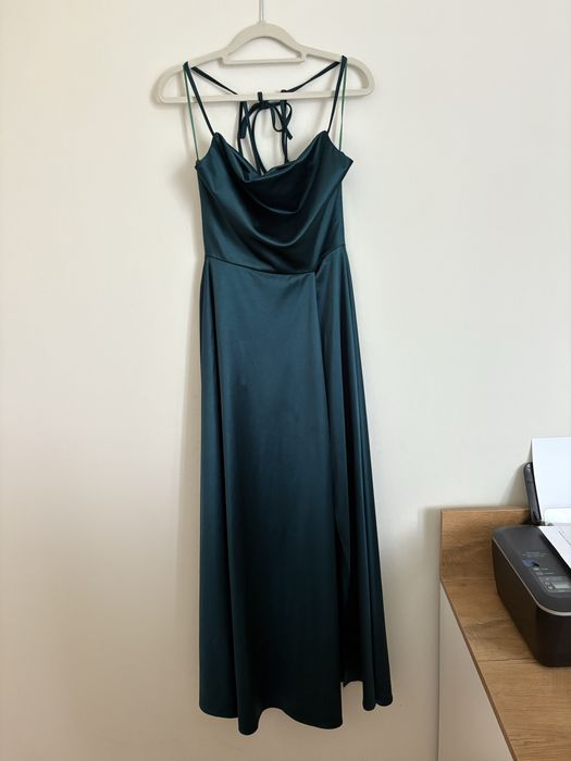 Zielona sukienka na studniówkę