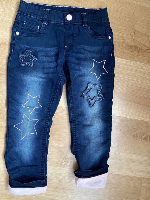 Komplet spodnie legginsy 4 szt 110cm dziewczynka Coccodrillo