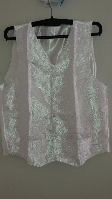 kamizelka ślubna,zestaw + GRATIS pudelka ozdobne