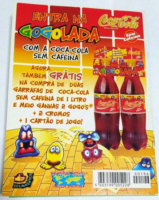 Caderneta GoGos e Score card