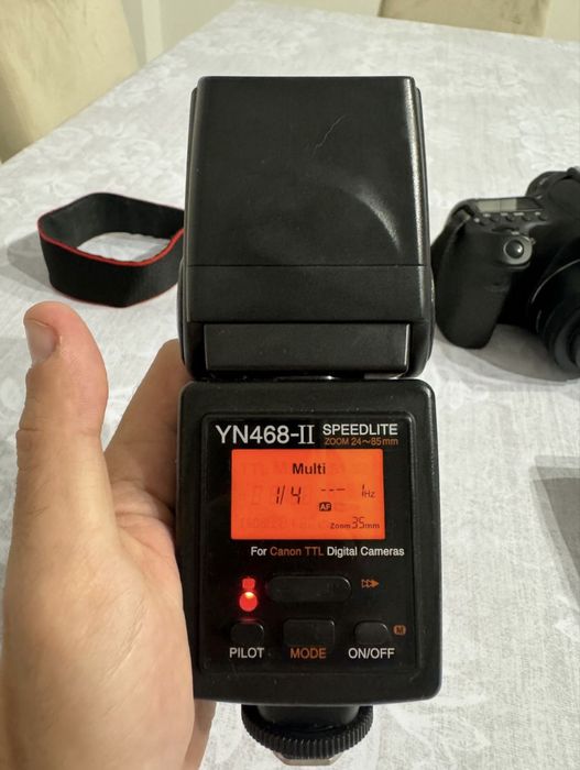 Flash Yongnuo + mochila Lowepro