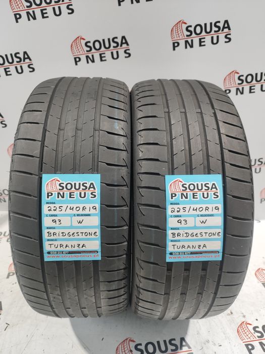 2 pneus semi novos 225-40R19 Bridgestone - Oferta dos Portes