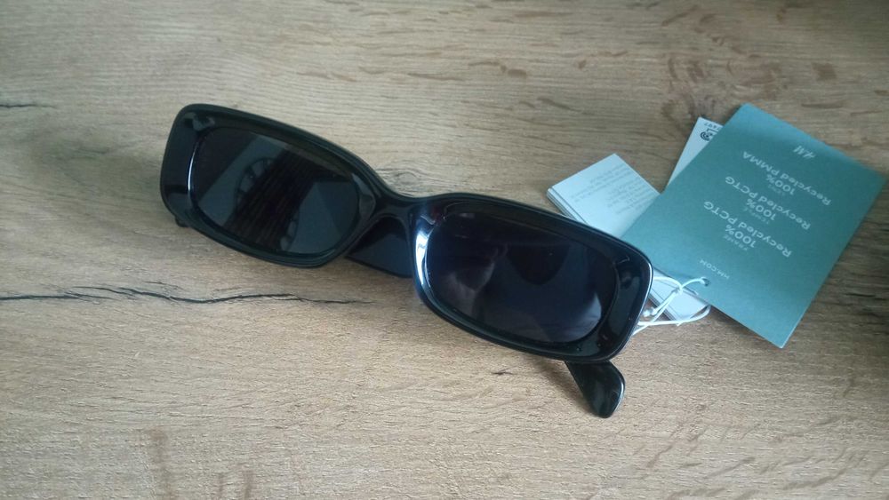 H&M damskie okulary przeciwsłoneczne modne nowe