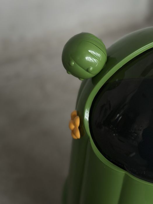 Retro pojemnik UFO ufoludek Space Age kosz na smieci Modern design