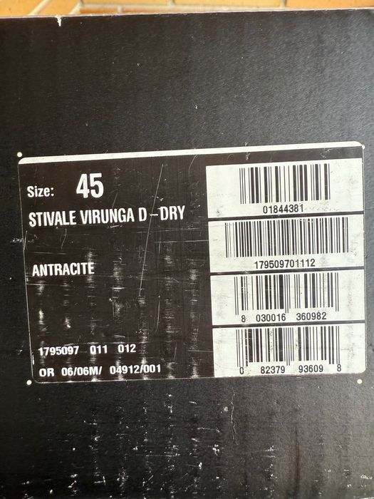 Botas moto - Dainese Stivale Virunga D-Dry