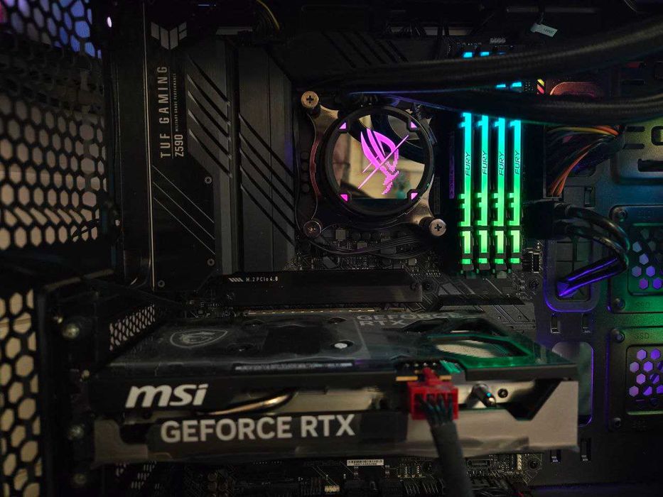 ІГРОВИЙ КОМП RTX 5060. Asus z590, Intel i9 11900k, 64GB, m.2 nvme 1 TB